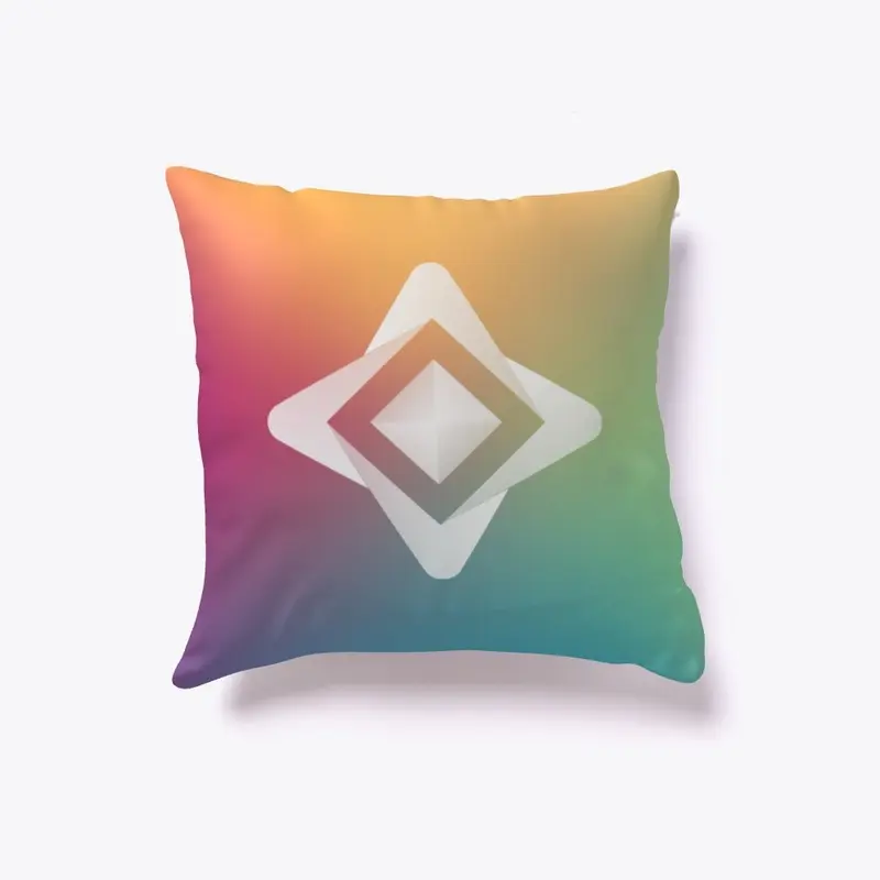 OM Gradient - Throw Pillow