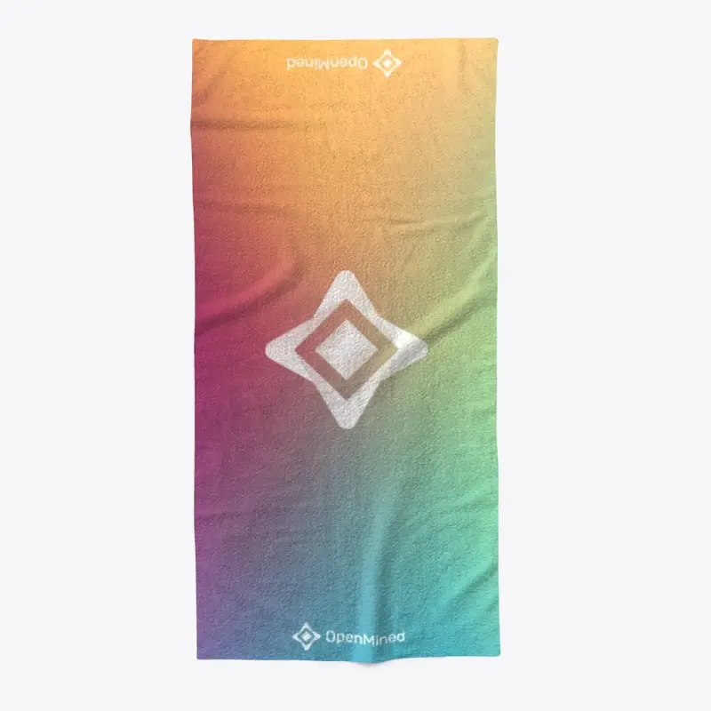 OM Gradient - Beach Towel